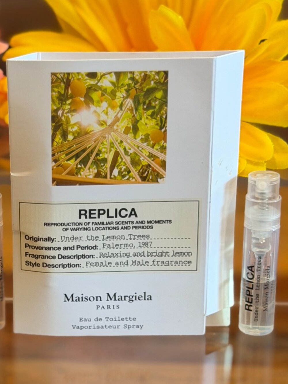 New! Maison Margiela Replica Designer Sample Spray Card Bundle 1.2 ml Each - Picture 3 of 14